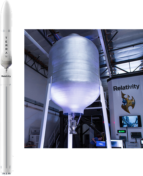 Prototype Fuselage Structure Printed By Stargate, Relativity - 3d Printing (520x618), Png Download