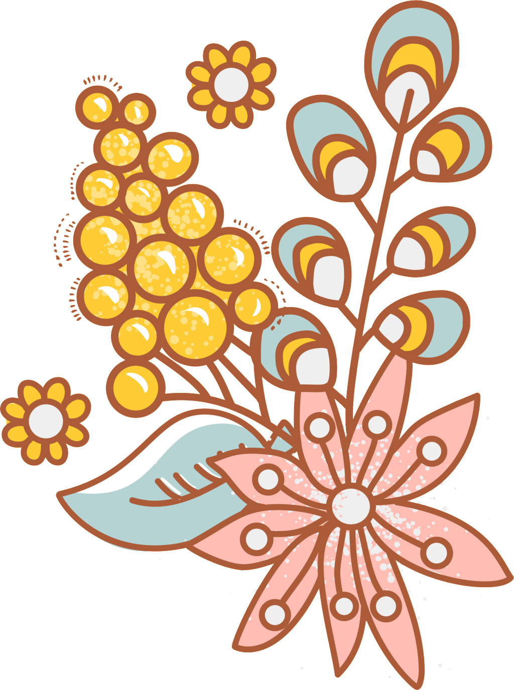 This Backgrounds Is Blooming Flower Watercolor Hand-painted (1024x1375), Png Download