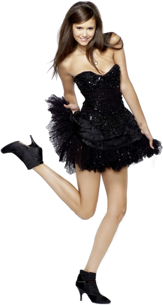 Nina Dobrev Photo No White Or Black Borders - Nina Dobrev Photoshoot (792x1008), Png Download