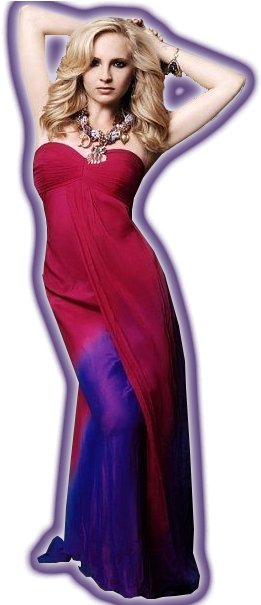 Capa Divas Tvd - Gown (454x604), Png Download