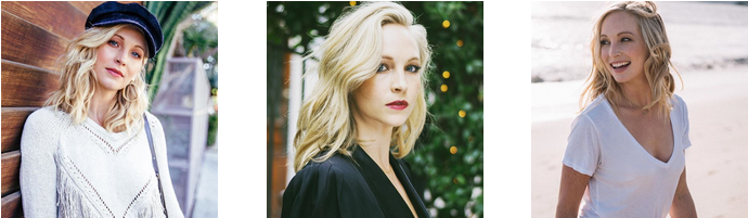 Candice Accola King Candice Accola King - Candice King (740x250), Png Download