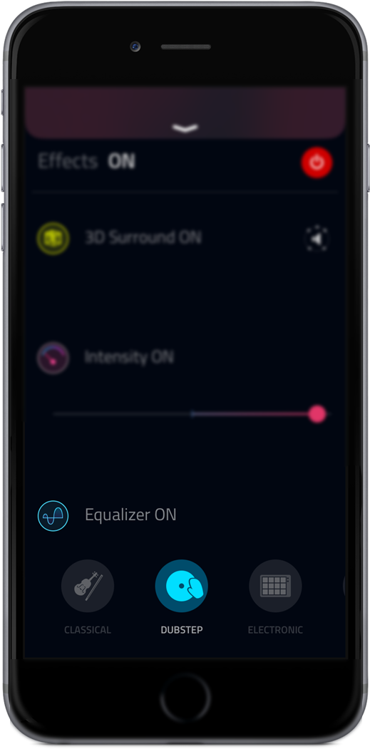 16-band Equalizers - Intensity (536x1094), Png Download