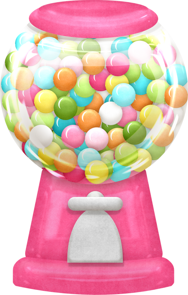 Candy ‿✿⁀°••○ - Bubble Gum Machine Png (652x1024), Png Download
