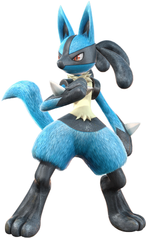 Pokken Lucario - Lucario 3d Png (500x546), Png Download