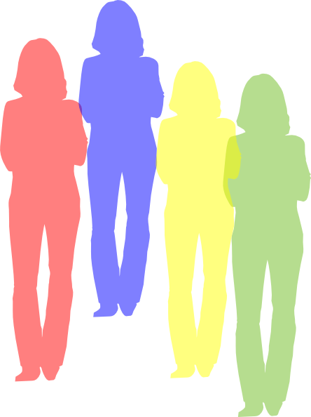 Png Freeuse Library Solid Orange Mauritius Clip Art - Person Outline Png (444x594), Png Download