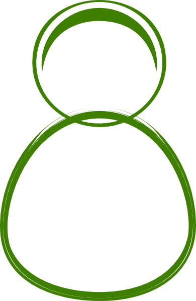 How To Set Use Person Outline Clipart (390x599), Png Download