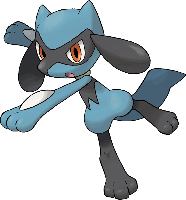 Pokemon Riolu (733x788), Png Download
