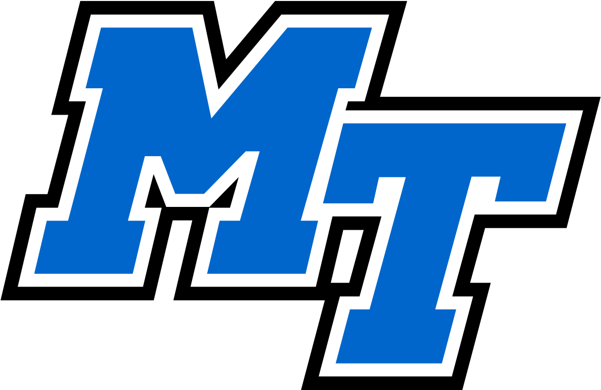 Middle Tennessee Blue Raiders Logo - Middle Tennessee State Basketball Logo (1200x780), Png Download