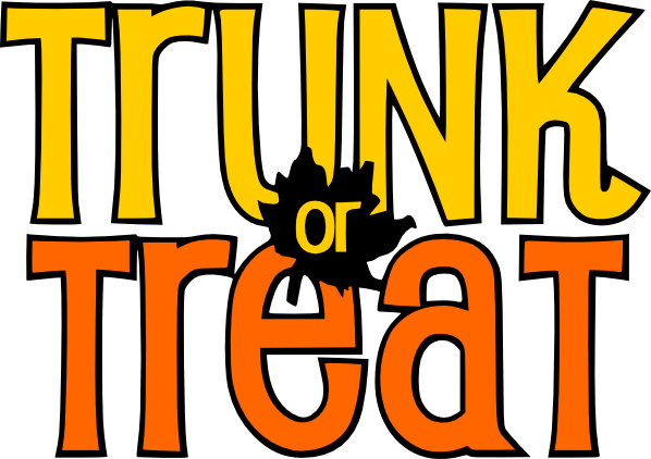 Trunk Or Treat Candy Clipart Trunk Or Treat Clipart - Halloween Trunk Or Treat Flyers (598x422), Png Download