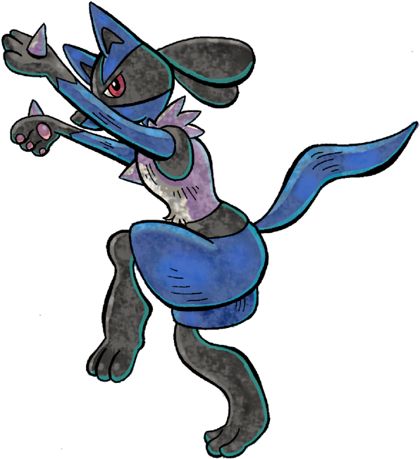 Lucario Erikku8 - September 20 (643x900), Png Download