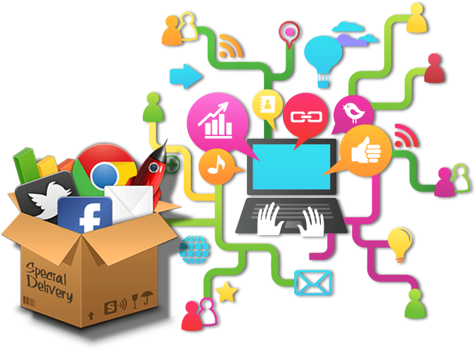Marketing Png Hd - Digital Marketing (764x548), Png Download