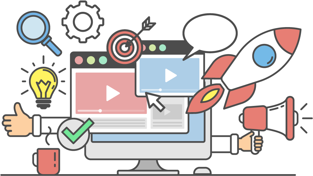 Marketing Transparent Video Svg Freeuse - Marketing (1200x600), Png Download