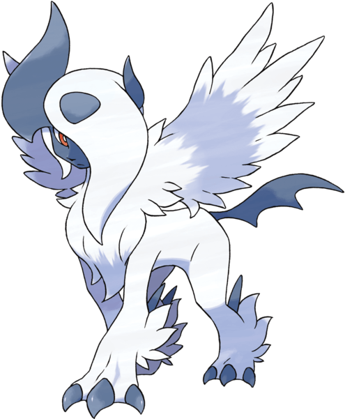 Mega Absol Is The Mega Evolution Of Absol, Introduced - Pokemon Mega Absol (453x530), Png Download