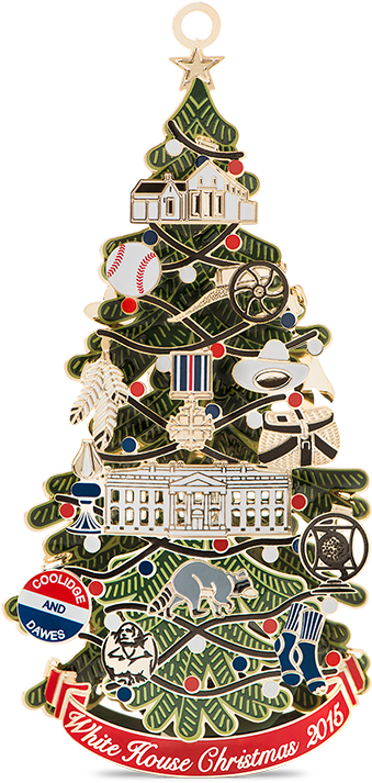 2015 Ornament Front - 2015 White House Ornament (700x700), Png Download