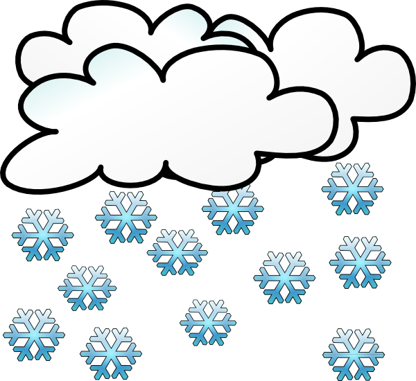 Vector Free Download It S Its - Snowy Clipart (600x550), Png Download