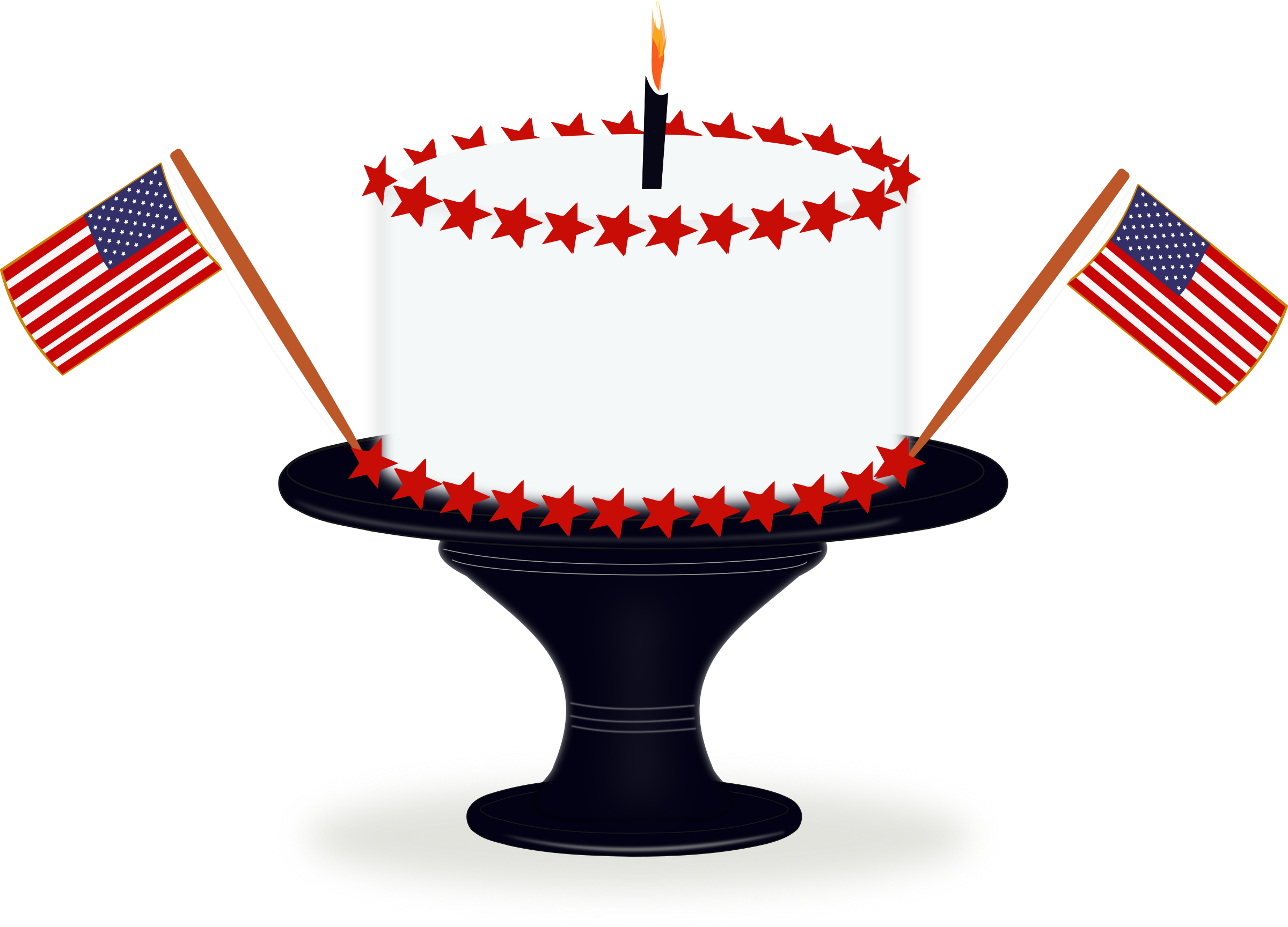 This Free Icons Png Design Of Happy Birthday America (2400x1728), Png Download