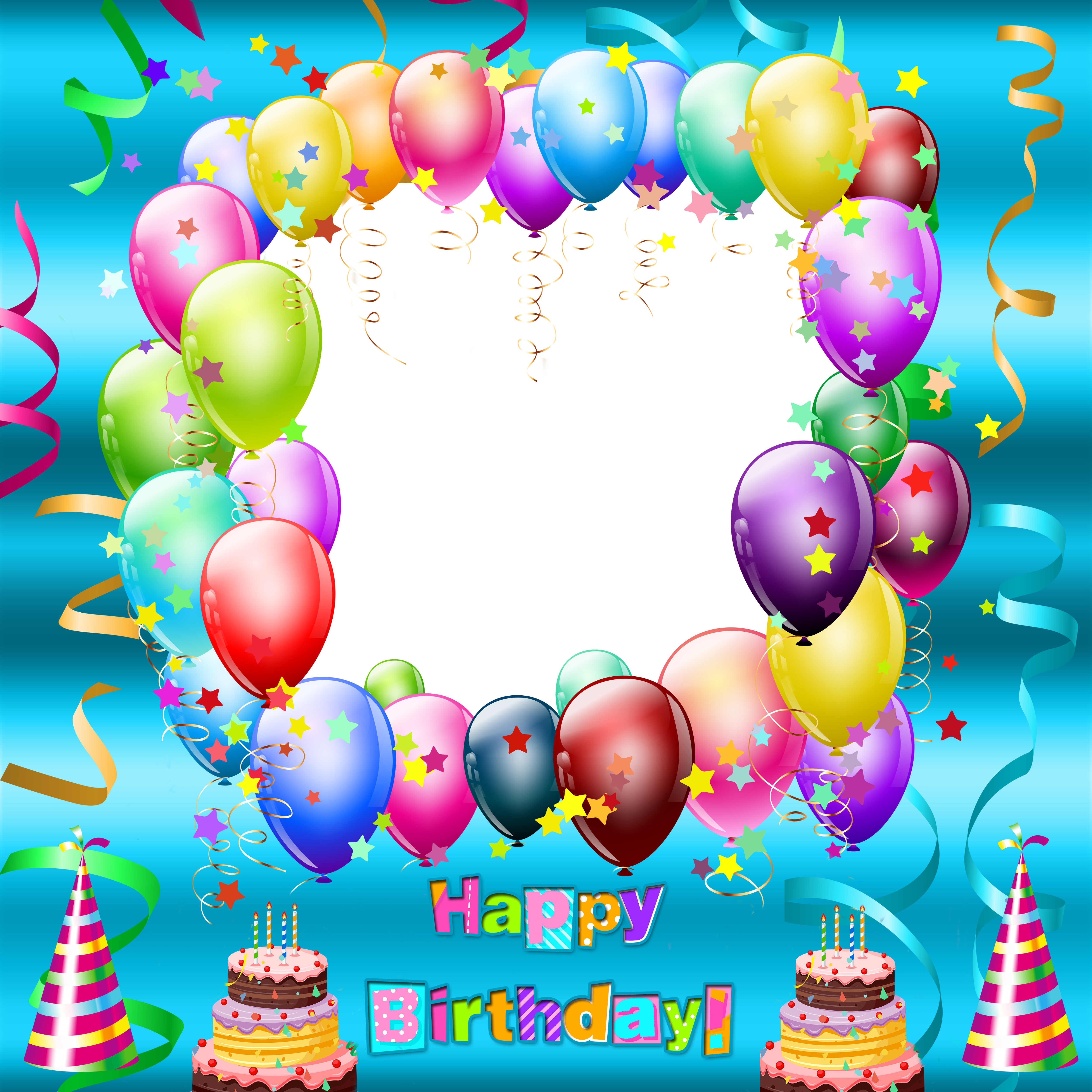Download Happy Birthday Happy Birthday Template Png Full Size Png Image Pngkit