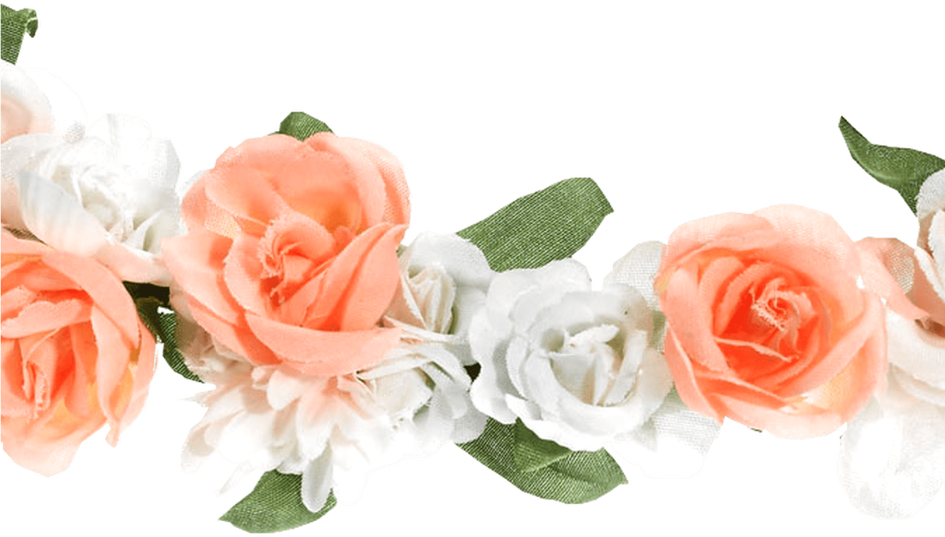Transparent Flower Crowns Images - Flower Crown Png (1368x855), Png Download