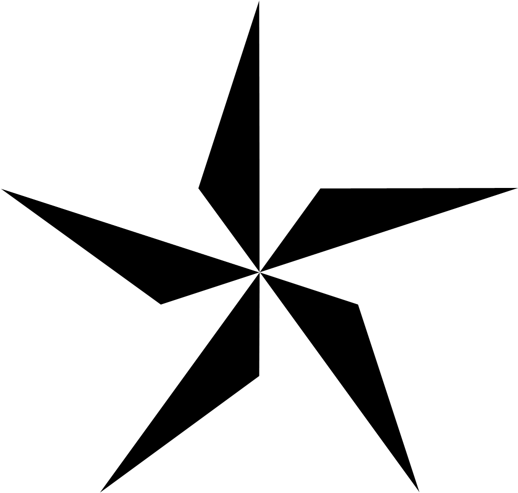 Nautical Star Picture - 3d 5 Point Star (1280x1024), Png Download
