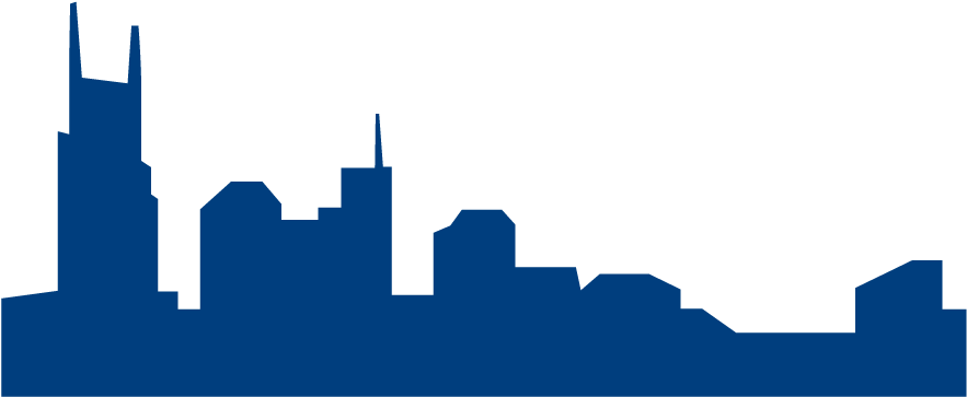 Nashville Skyline Png Image Black And White - Nashville Skyline Png (998x545), Png Download