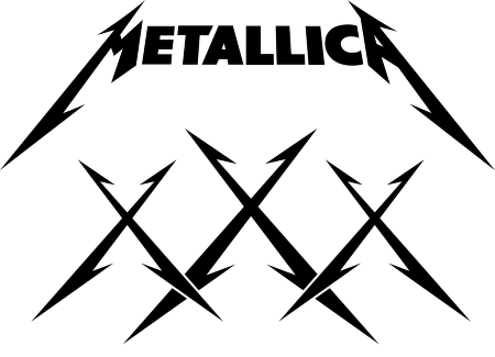 Metallica Logo Png - Ahead Lars Signature Ulrich Drumsticks Light (450x325), Png Download