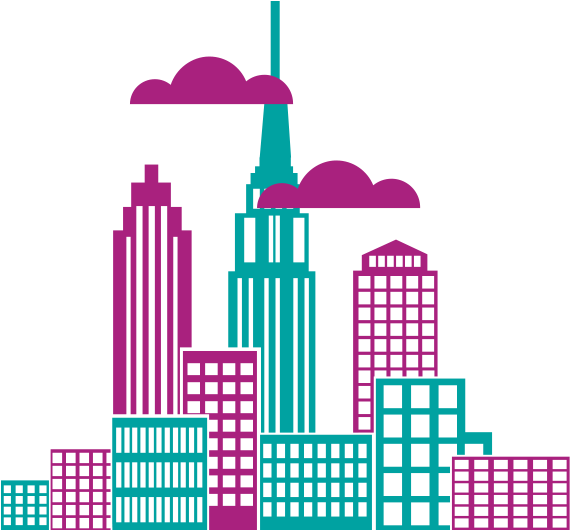 Png Royalty Free Desktop Backgrounds Enterprise Devops - New York City Clipart Png (602x542), Png Download