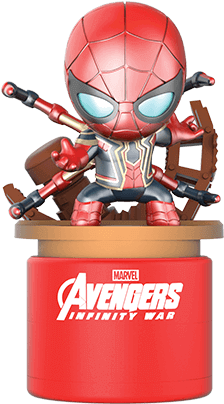 Iron Spider - Tesco Avengers Infinity War (311x478), Png Download