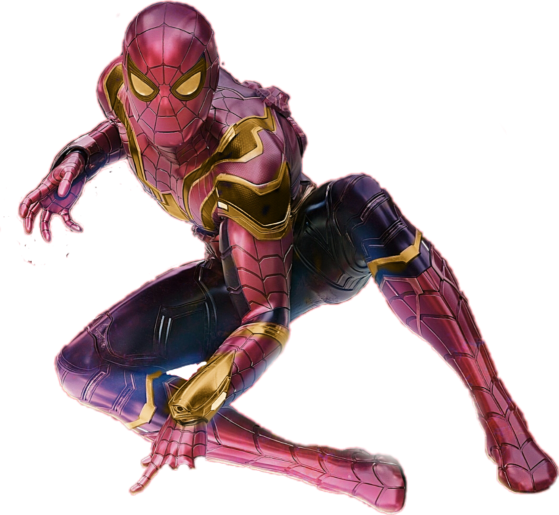 Spider Man Iron Png (1112x1024), Png Download