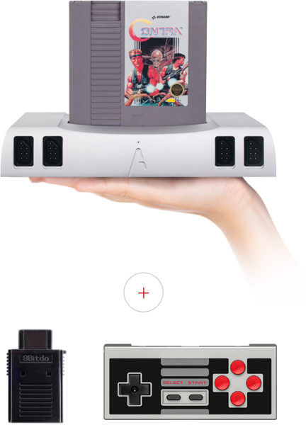 Analogue Nt Mini Analogue - 8bitdo Nes30 Classic Edition Wireless Controller Set (432x600), Png Download