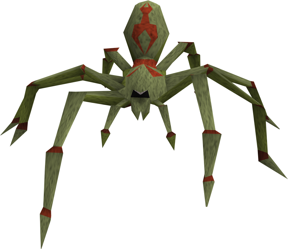 The Runescape Wiki - Jungle Spider (935x809), Png Download