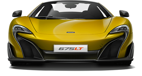 Mclaren 675lt Paint Mclaren 675lt Paint - Mclaren 675lt Spider Front (600x322), Png Download