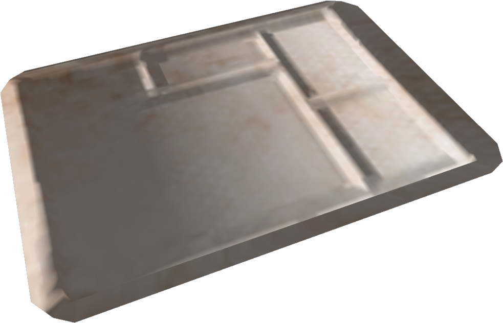Cafeteria Tray - Tray Png (1044x690), Png Download