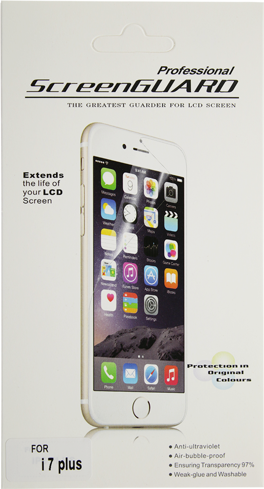 Iphone 8 Plus Clear Screen Protector - Apple Iphone 6 Plus - 128 Gb - Silver - Unlocked (1200x1200), Png Download