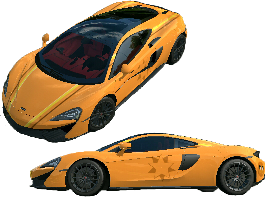 Mclaren 570gt Db - Mclaren P1 (1056x785), Png Download