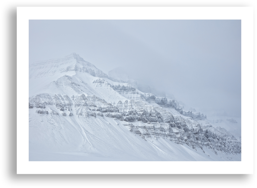 Svalbard Mountains (1000x1000), Png Download