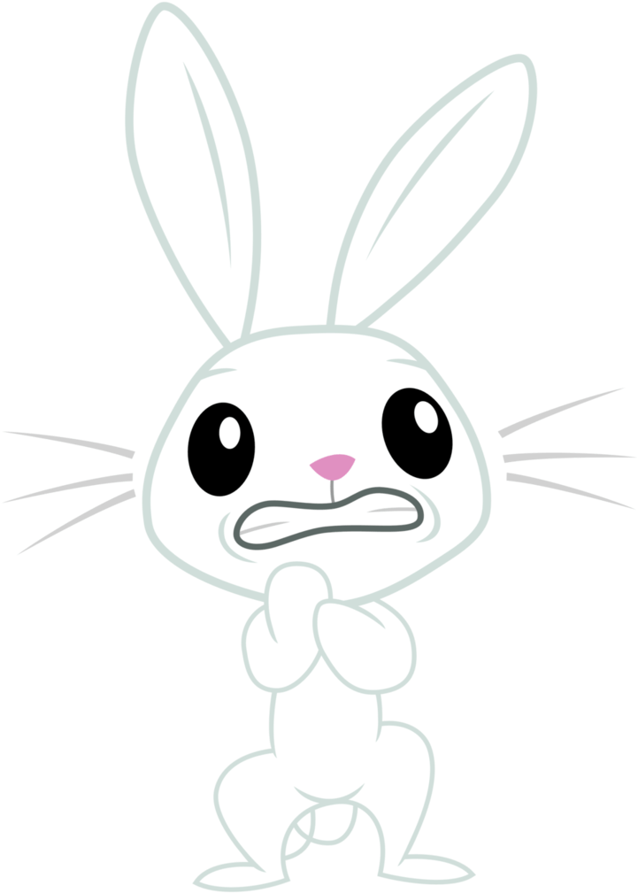 Wallpaper Bunny Rabbit - Digital Art (760x1052), Png Download