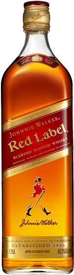 Johnnie Walker Red Label - Johnnie Walker Red Label - 1 L Bottle (400x600), Png Download