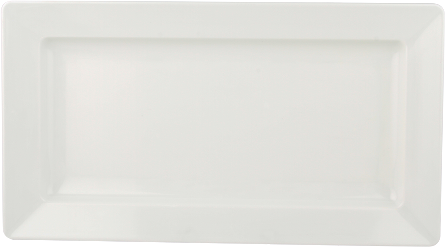 White Melamine Rectangular Tray - Light (980x980), Png Download