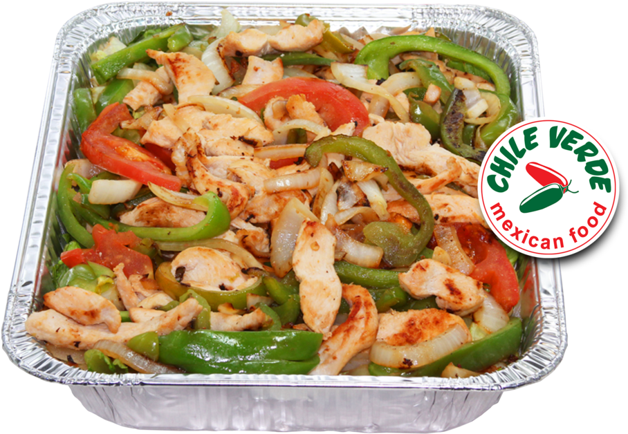 Chicken Fajita Tray - Chicken (1000x692), Png Download