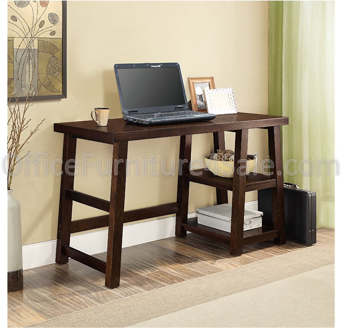 Writing Desk With File Drawer - Whalen Triton Desk, Walnut (1280x1088), Png Download