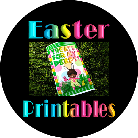 More Printables Party - Easter (450x450), Png Download