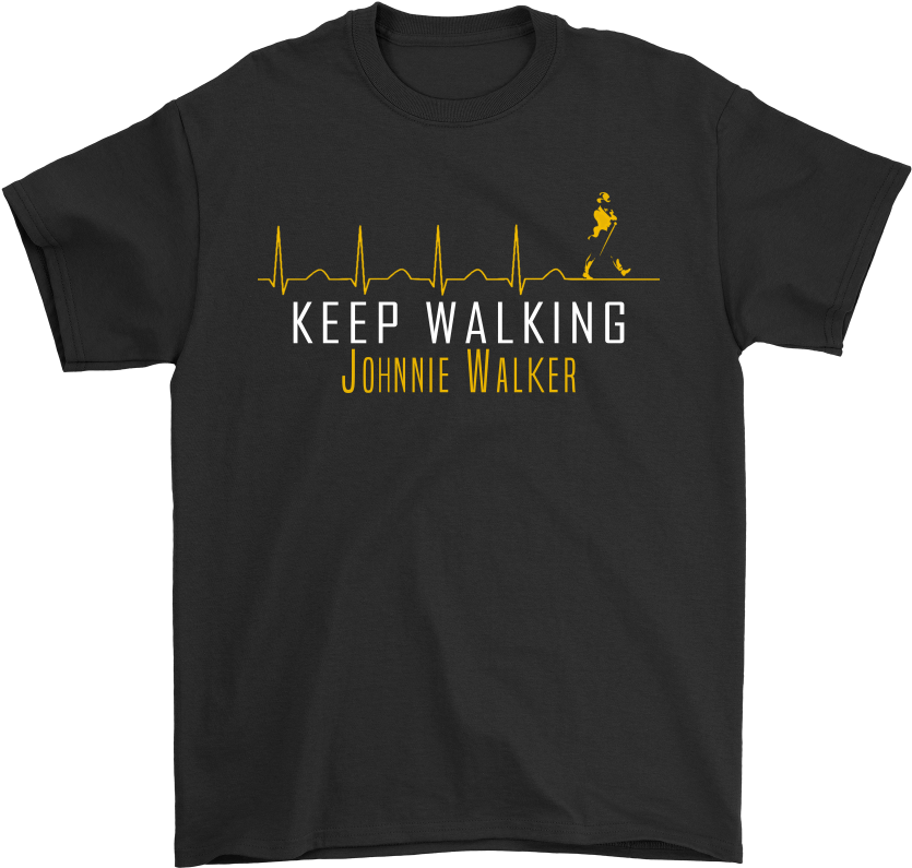 Keep Walking Johnnie Walker In My Heartbeat Shirts - Janus Films Shirt (1000x1000), Png Download