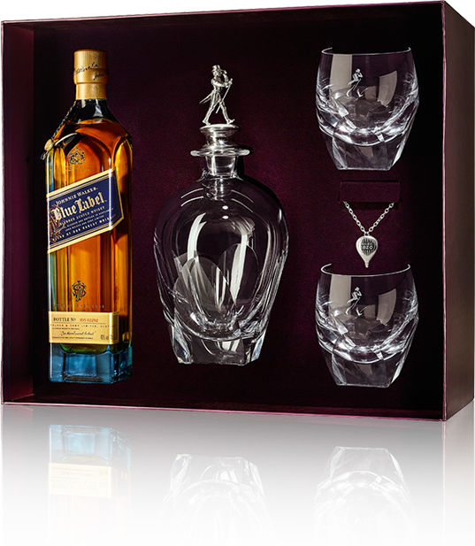 Johnnie Walker Prize Draw - Johnnie Walker Glass Gift Set (537x617), Png Download