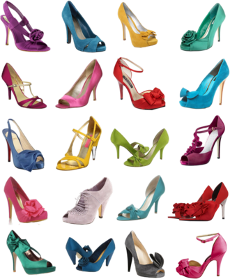 Female Shoes Png Psd Detail - Official Shoes For Ladies (330x400), Png Download