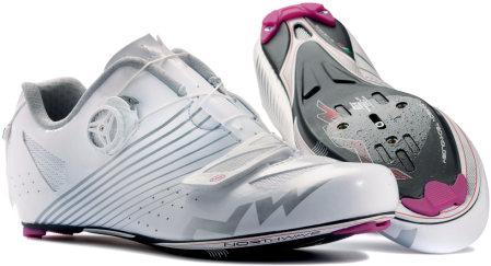 Northwave Vitamin Womens Road Shoes - Northwave Vitamin Womans Road Shoe Ss16 | White (41) (880x253), Png Download
