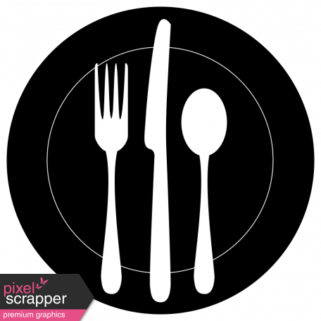 At The Table Dinner Plate Circle - Dinner Plates Graphics (456x456), Png Download