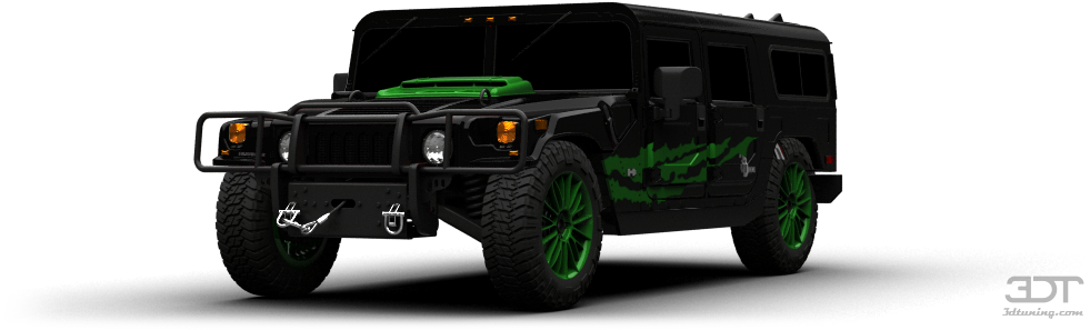 Hummer H1 Suv 1996 Tuning - 3d Tuning (1004x373), Png Download