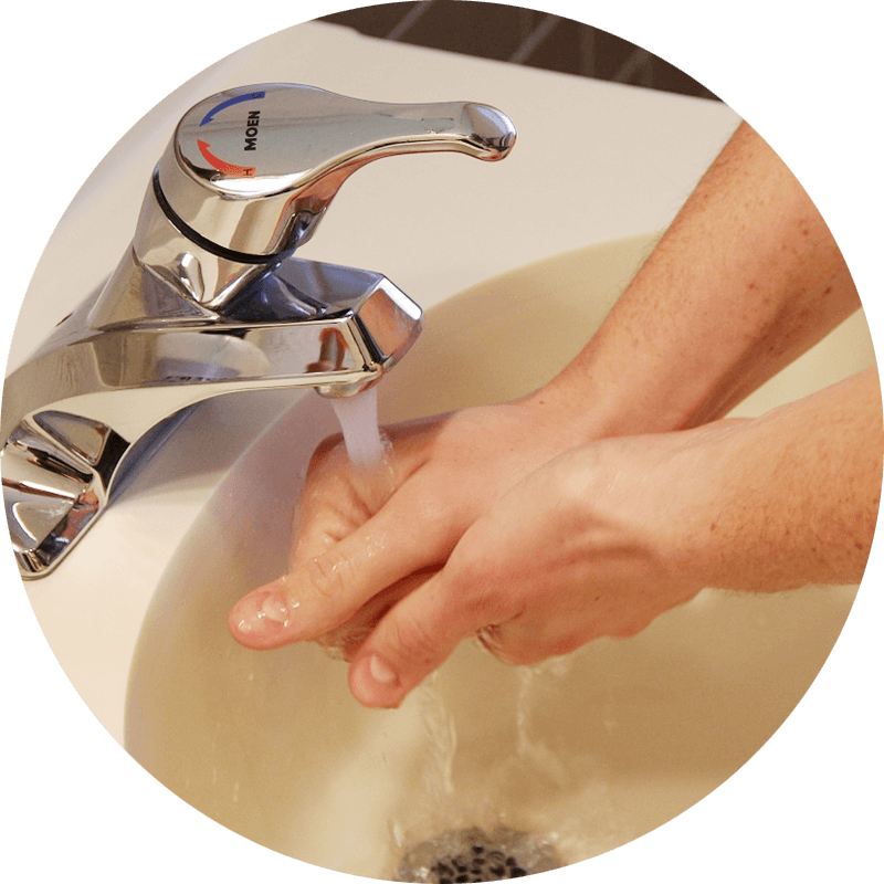 Washing Hands - Eucalyptus Essential Oil With Free Organza Gift Bag (800x800), Png Download