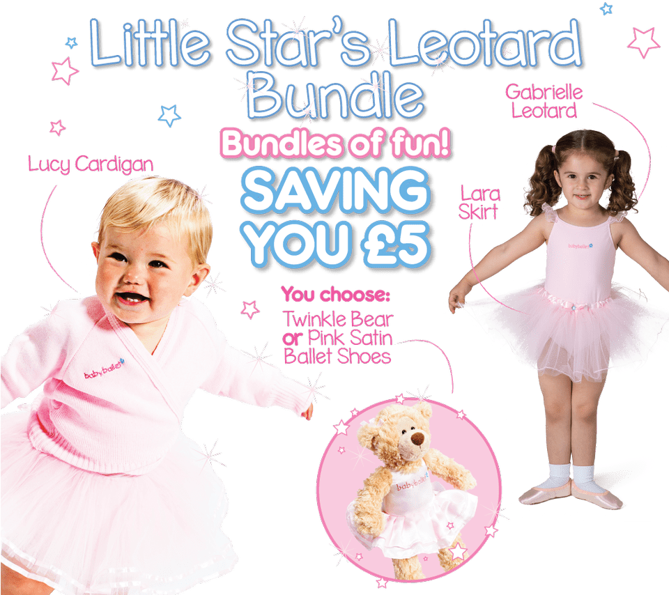 Little Star's Uniform Bundle Dancewear At Babyballet - Lebara (959x863), Png Download