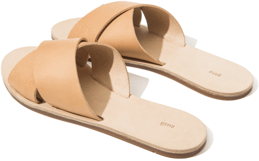 Cross Sandal - Natural - Sandal (600x540), Png Download